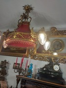 Żyrandol  -metal - kuty ręcznie 