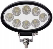 Reflektor halogen roboczy do pojazdu 24 W wodoodporność IP67 moc 2280LM