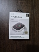 Etui UNIQ Valencia do Apple Watch 4/5/6/7/SE/8/9 40/41mm srebrny