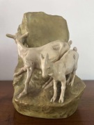 RZADKOŚĆ. Royal Dux. Wazon. Z okresu Secesji. 