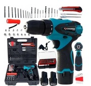 Zestaw majsterkowicza wkrętarka akumulatorowa z walizka I akcesoriami 