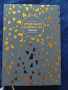 Planer A5 nowy książkowy z notesem 