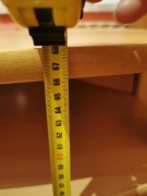 Szafka rtv na kółkach 