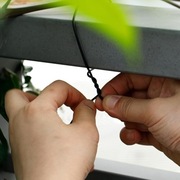 KINGLAKE Czarny drut ogrodowy 3,5 mm-20 m