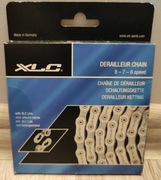 Łańcuch rowerowy do kaset 6-7-8 rzędowych biegów firmy XLC Niemcy