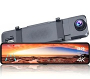 Kamera samochodowa 4K z ekranem dotykowym 11cali lusterko wsteczne