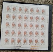 POLSKA 1990 3117 PAPIEZ  JAN PAWEŁ II ARKUSZ TANIO