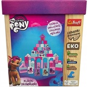 Klocki drewniane trefl my little pony wiek 3+