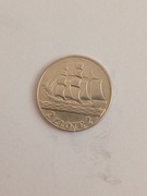 2 zł 1936 Żaglowiec moneta Ag 750 /3/