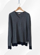 Cerruti 1881 męski sweter wełna XL