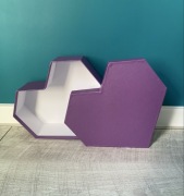 Pudełko w kształcie serca 30x30x10 cm