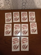 Tatuaże na Halloween 10 sztuk 