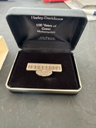 Harley Davidson 100 TH Anniversary srebro pin