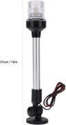 Lampka LED światło kotwiczne do łodzi jachtów 31cm aluminiowa, nieużywana