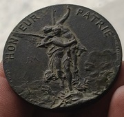 Medal Francja 1886 Brąz oryginał ! Patyna
