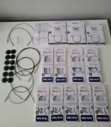 Knitpro Nova druty metalowe 13cm 10cm Special wymienne żyłki Swivel 