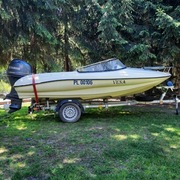 Łódź motorowa Vena 450 +Yamaha 70km + przyczepa 