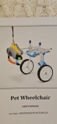 Wózek inwalidzki dla psa rozmiar S