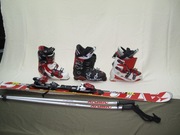 Narty Atomic SL156+ buty do wyboru +kijki