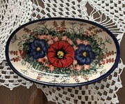 Półmisek ceramika bolesławiecka