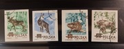 !!! POLSKA 1954 Zwierzęta pod ochroną 4szt... PEŁNA_SERIA...KASOWANE*!!!