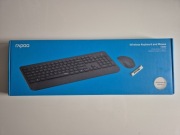 RAPOO zestaw bezprzewodowy X3500 klawiatura + mysz czarny nowy gwarancja   