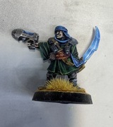 Tallarn Desert Raider Lieutenant Metal