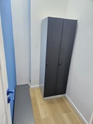 Szafka ubraniowa metalowa 2-drzwiowa. NOWA