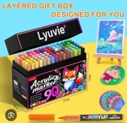 LYUVIE ZESTAW MARKERÓW 90 KOLORÓW.