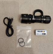 Wurkkos TD07, latarka taktyczna, 1300 lm, temp barw. 6000 K, ogniwo 18350