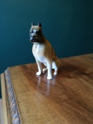 Bokser figurka porcelanowa