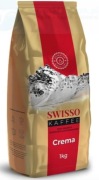SWISSO KAFFEE CREMA Kawa Ziarnista 100% Arabica 1kg