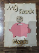 Skarbonka mój bank Magda imię 