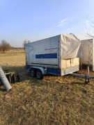 Przyczepka przyczepa samochodowa towarowa 2000kg