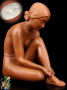 Goldscheider Tancerka figurka sygnow 34cm terakota