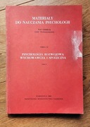 Psychologia rozwojowa wychowawcza i społeczna, tom 9