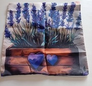 Poszewka dekoracyjna 42x42 lawenda