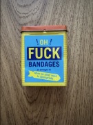 Fuck pudełeczko blaszane, wielkość paczki papierosów