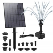 Risingup fontanna solarna pompa wodna 3,5w z panelem