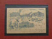 Karta pocztowa Galicja zabór austriacki 1899