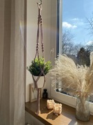 wiszący kwietnik nr 3 makrama kolory