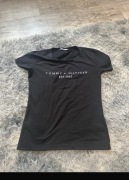 T-shirt damski czarny Tommy rozmiar L