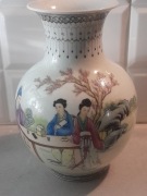 Chiny porcelana wazon polowa XX w rarytas