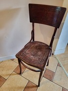 Krzesło Kohn przed 1918 r. Zabory - Secesja