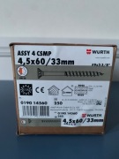 Wkręty ASSY WURTH 4,5X60 