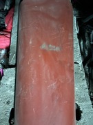 Blacha cierna do betonomieszarki, wkład rynny spustowej