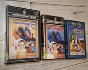 Alicja w krainie czarów cz.1 i 2 Pierwsze wydanie przez Contal i Oz VHS