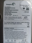 Dwa dyski twarde HDD firmy Seagate.