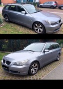 Drzwi BMW 5 E60 E61 Silbergrau Metalic A08/7