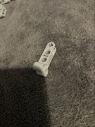 LEGO Łącznik 4L Technic 98989 49491 4652234 jasny szary